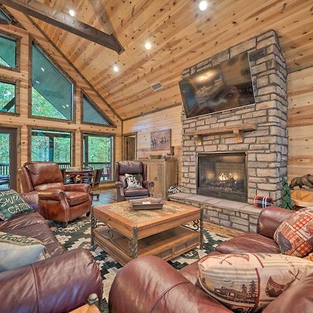 Broken Bow Cabin Deck With Hot Tub And Pool Table! Exterior foto