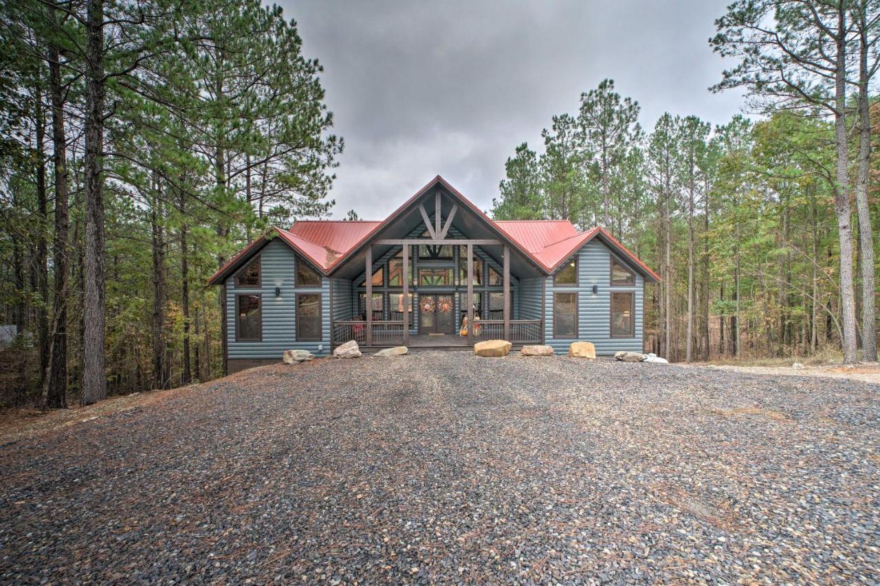 Broken Bow Cabin Deck With Hot Tub And Pool Table! Exterior foto