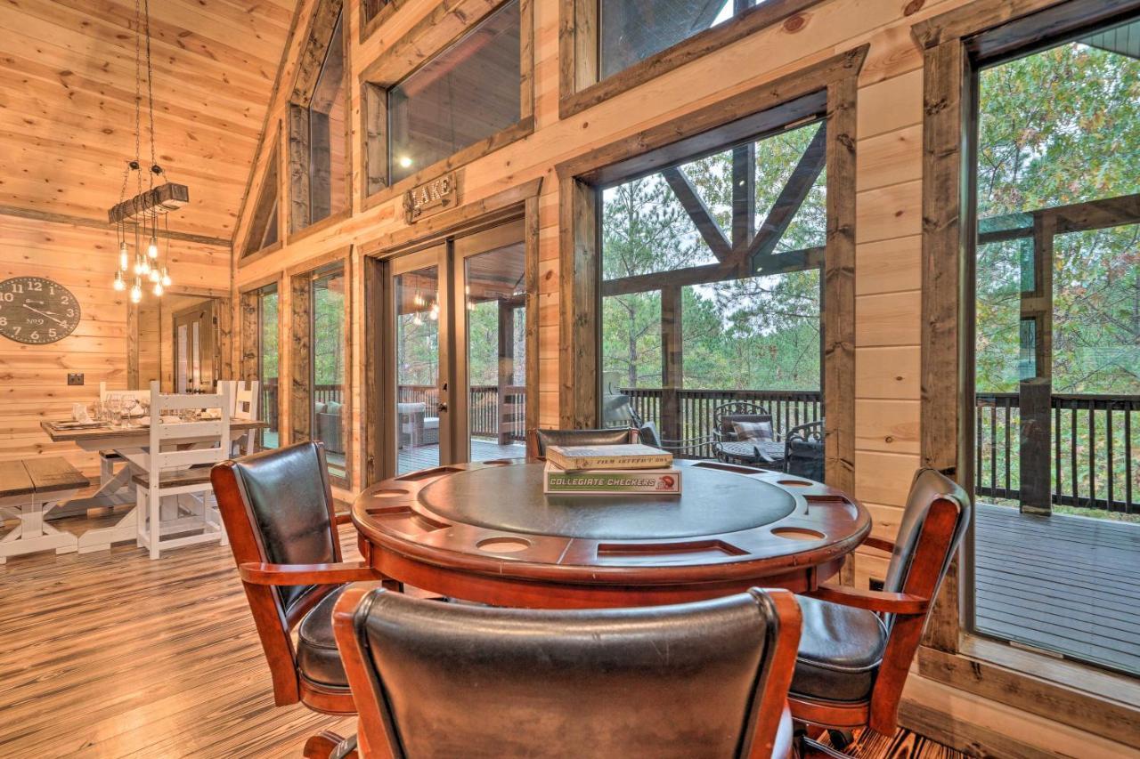 Broken Bow Cabin Deck With Hot Tub And Pool Table! Exterior foto