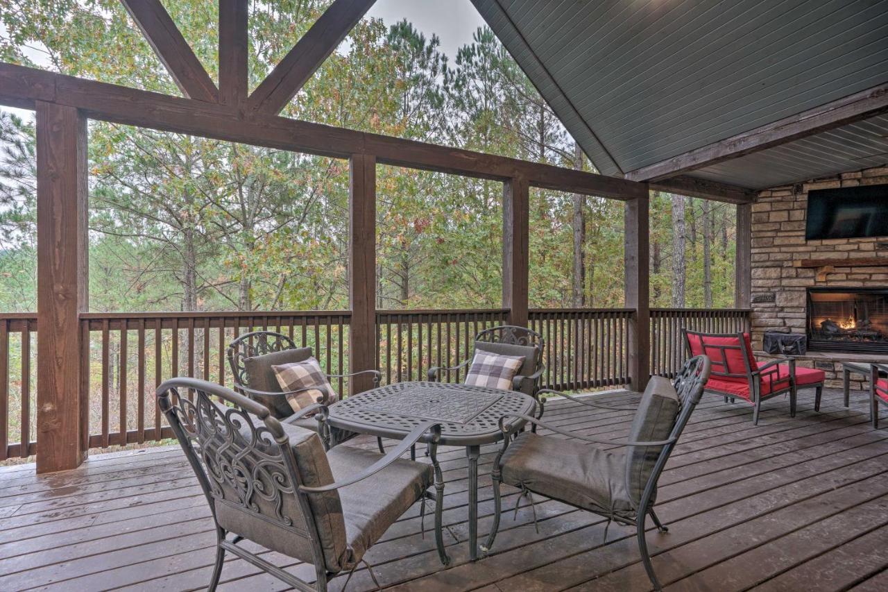 Broken Bow Cabin Deck With Hot Tub And Pool Table! Exterior foto
