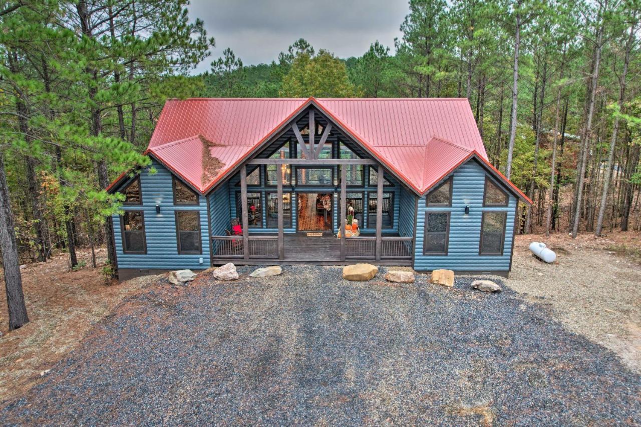 Broken Bow Cabin Deck With Hot Tub And Pool Table! Exterior foto