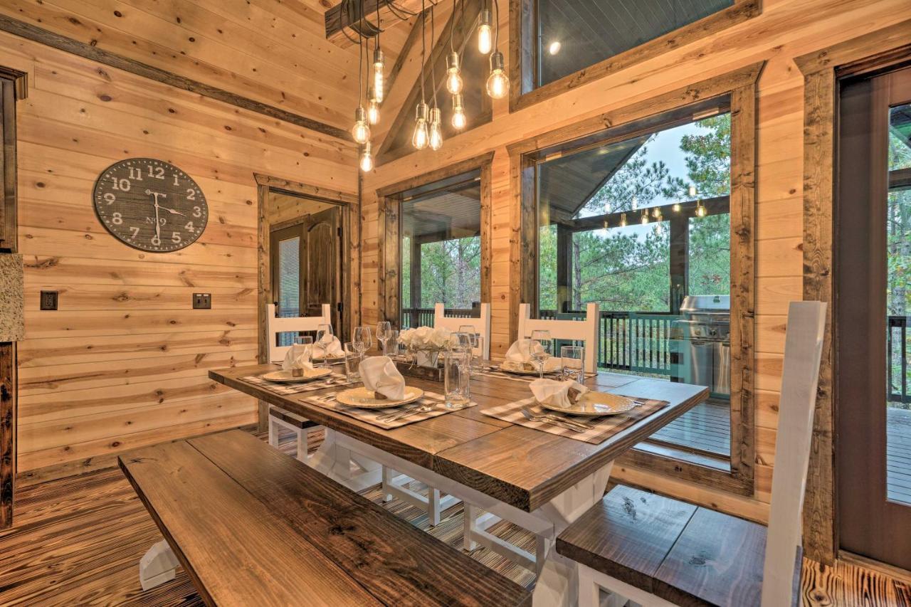 Broken Bow Cabin Deck With Hot Tub And Pool Table! Exterior foto
