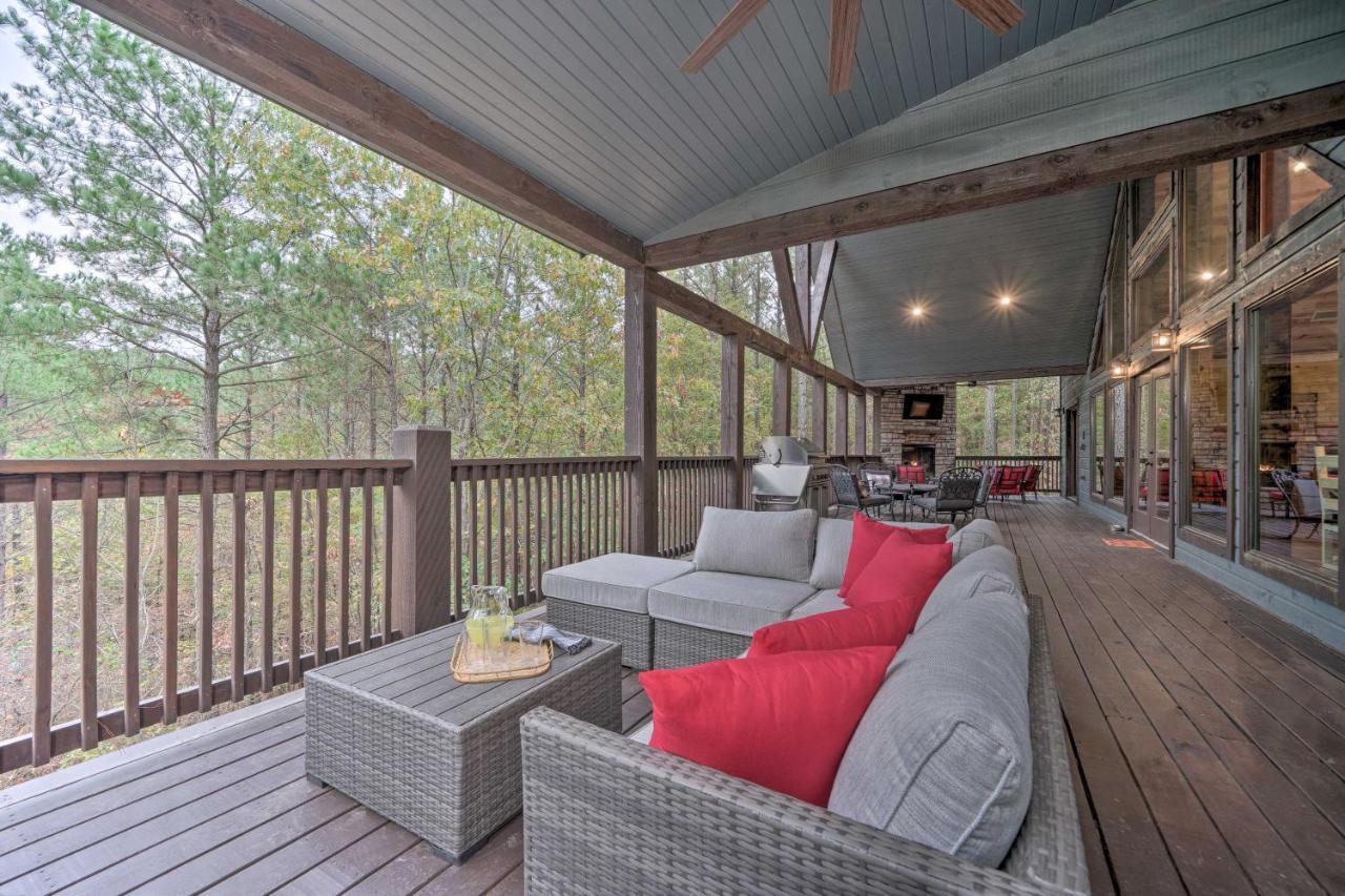 Broken Bow Cabin Deck With Hot Tub And Pool Table! Exterior foto