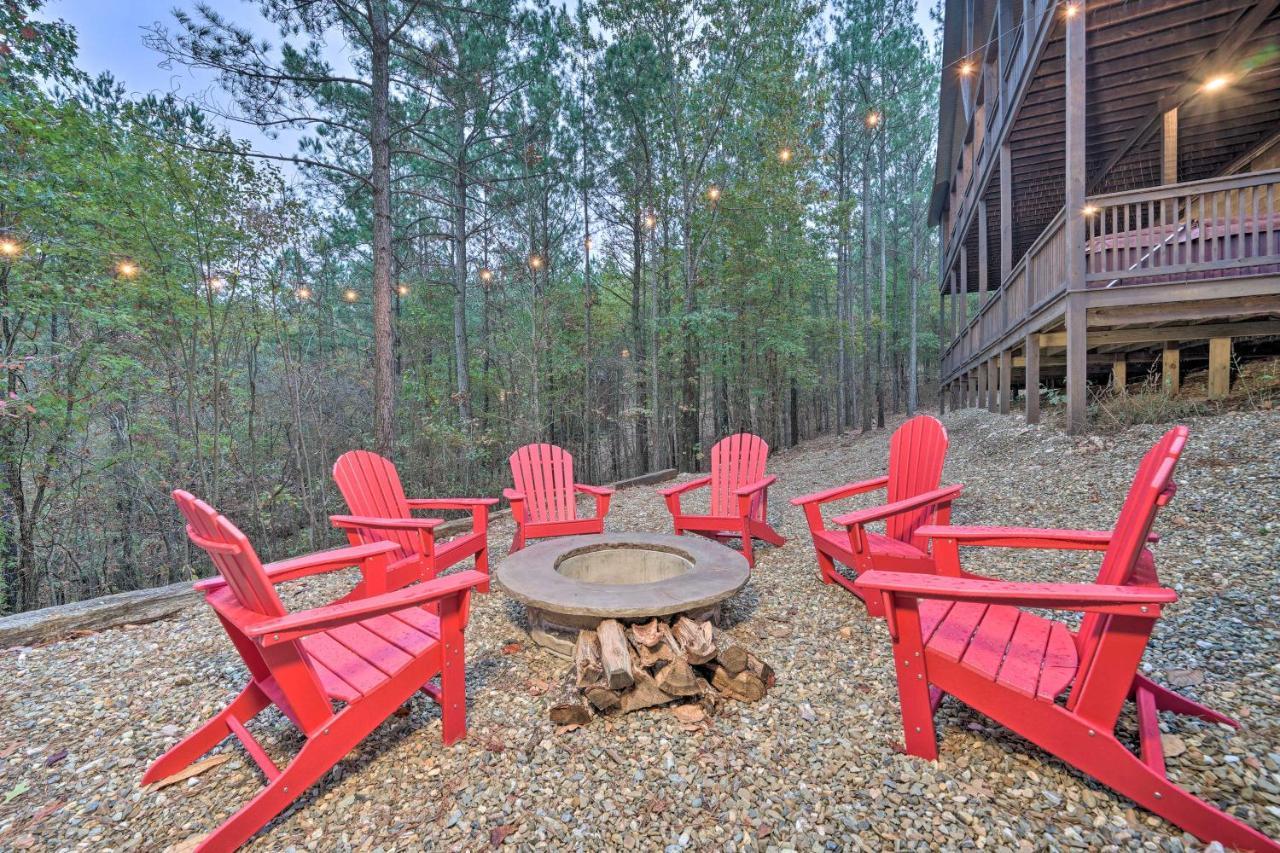 Broken Bow Cabin Deck With Hot Tub And Pool Table! Exterior foto