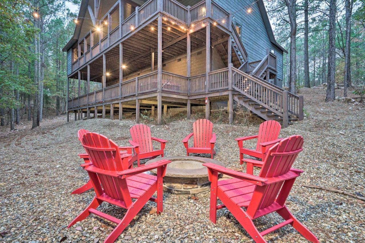Broken Bow Cabin Deck With Hot Tub And Pool Table! Exterior foto