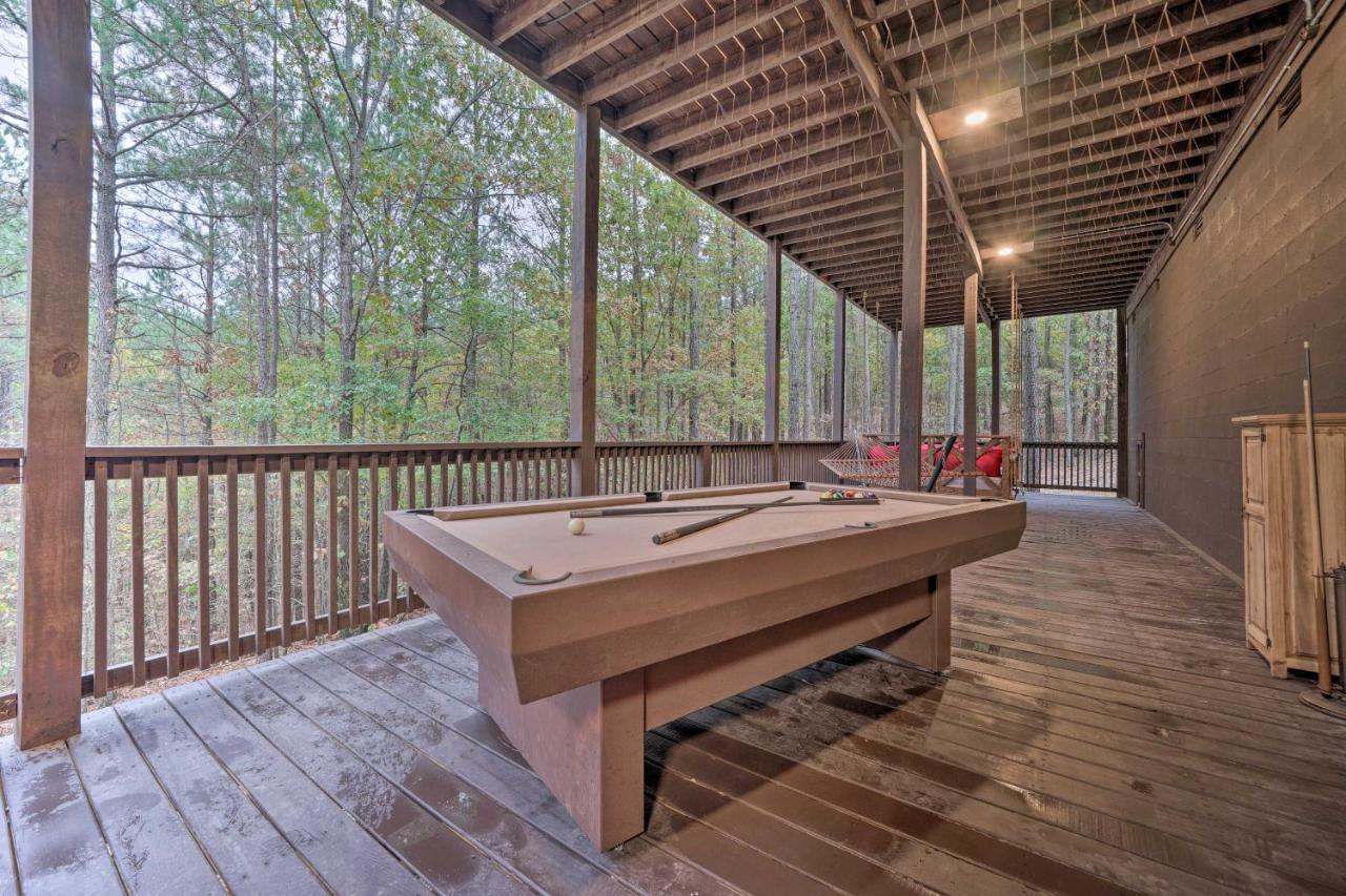 Broken Bow Cabin Deck With Hot Tub And Pool Table! Exterior foto