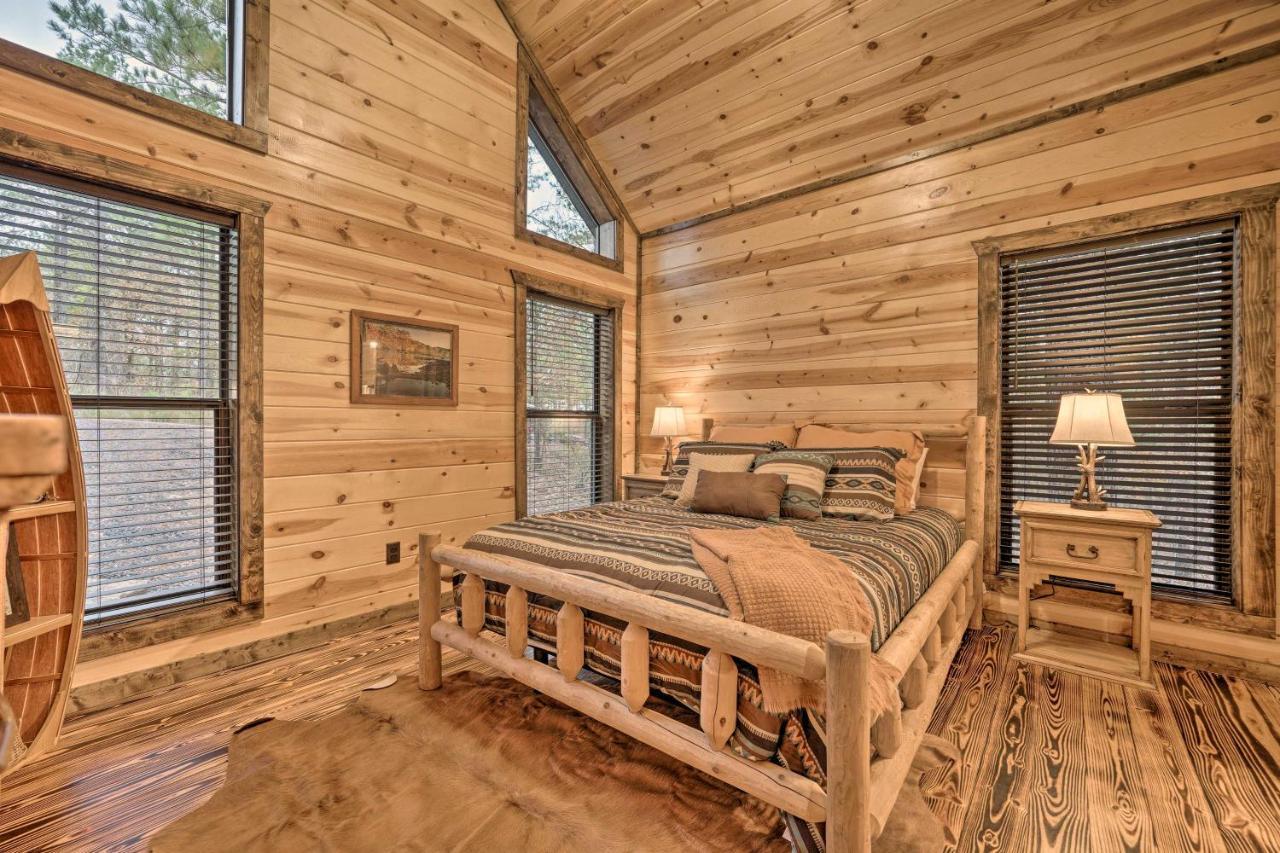 Broken Bow Cabin Deck With Hot Tub And Pool Table! Exterior foto