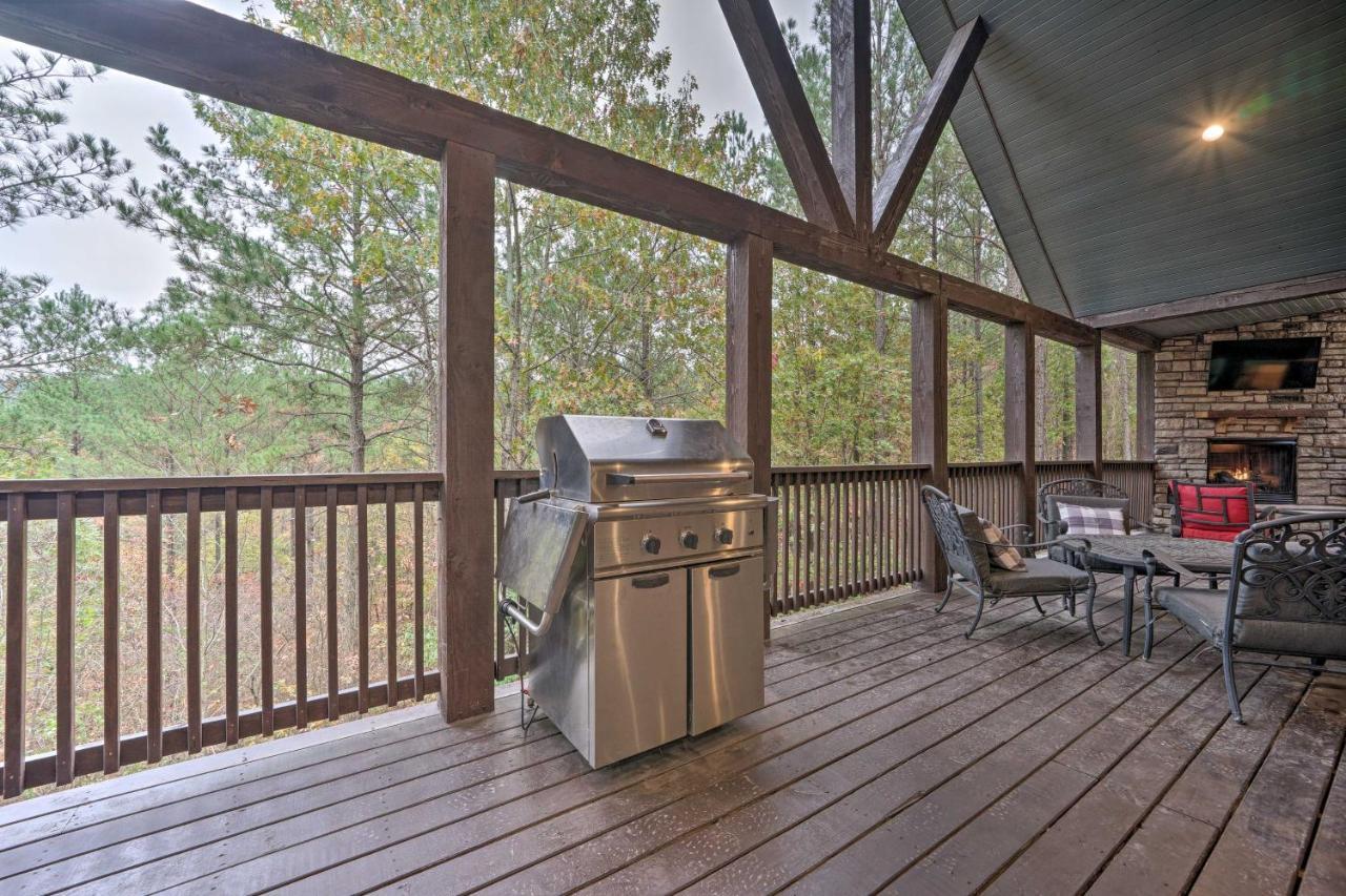 Broken Bow Cabin Deck With Hot Tub And Pool Table! Exterior foto