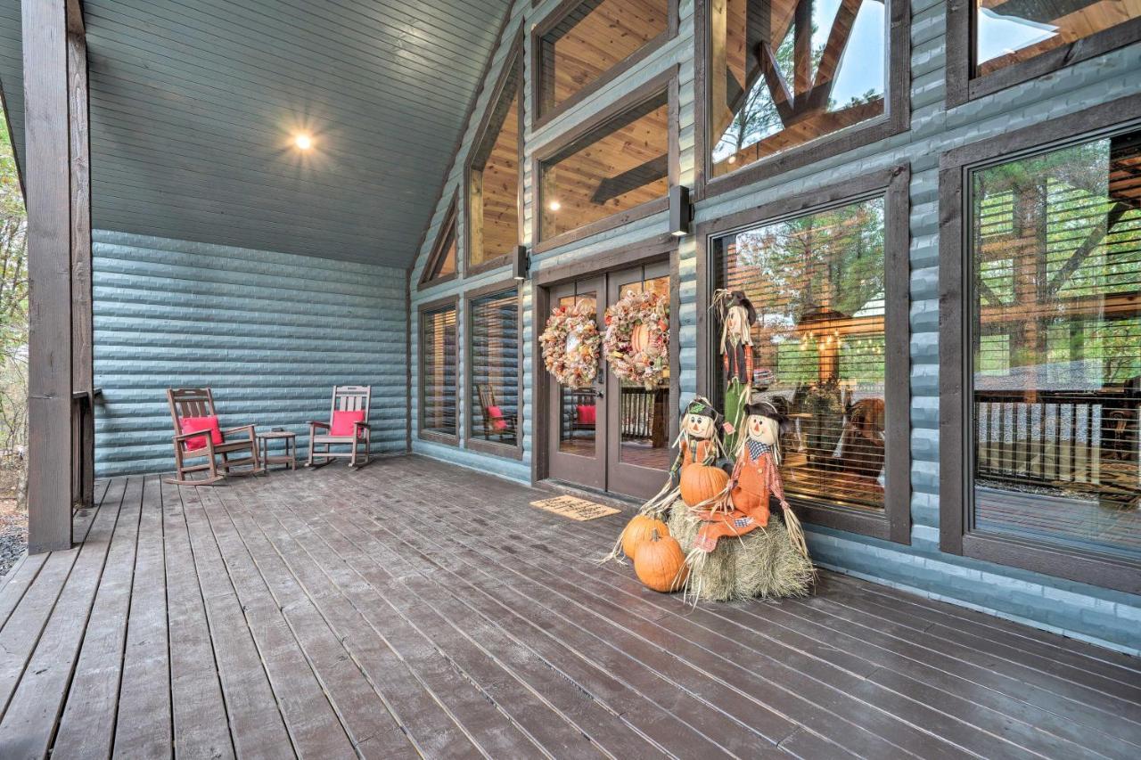 Broken Bow Cabin Deck With Hot Tub And Pool Table! Exterior foto