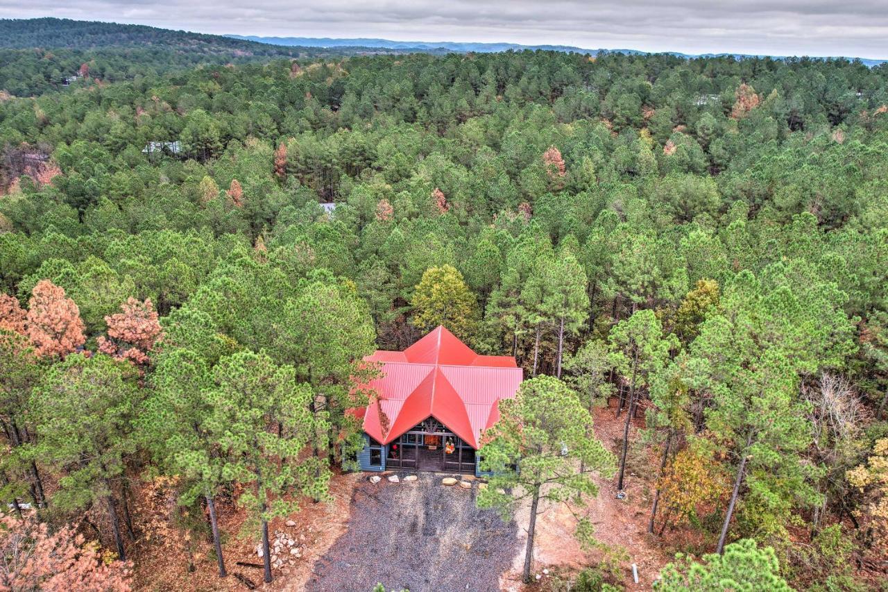 Broken Bow Cabin Deck With Hot Tub And Pool Table! Exterior foto
